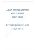 ABET1511 Study notes