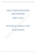 abet1511:developing academic skills
