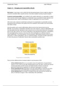 VU IBA - Summary Organization Theory 2019 Version!