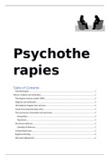Intro to Psychotherapies