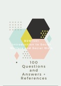 BSW1501 - Questions and Answers