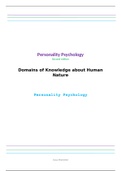 Personality psychology 2nd edition All chapters except H9/12/17