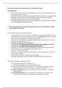Management Information Systems Summary HF 1 t/m 4