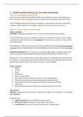 BUNDEL: Management and Marketing  - Summary Fundementals of Management   Marketing Management 