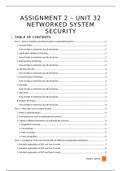 Unit 32 - Networked System Security - Assignement 2 (P2, P3, M2, D2) - Securing Network & Cryptography