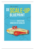 Samenvatting De scale-up blueprint - Tony de Bree