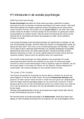 Samenvatting Sociale Psychologie ~ TilburgUniversity psychologie 2019/2020