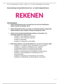 Samenvatting tentamenliteratuur leer- en onderwijsproblemen, onderwerp REKENEN, pre-master Orthopedagogiek, SPO/RUG Groningen
