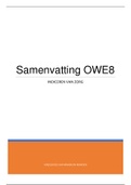 Samenvatting OWE8 Indiceren van Zorg (IVZ)