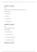 HKR 1001 Final Exam Questions and Answers