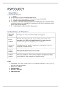 Psychology paper 3 research methodology (IB)