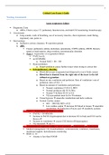 Exam (elaborations) NR 341 (NR 341)/NR 341Critical Care Exam 1 GuideAcute respiratory failure Study Guide  Champlain College.