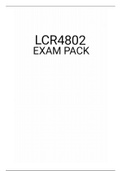 LCR4802 EXAM PACK