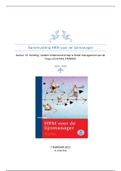 Samenvatting HRM voor de lijnmanager, ISBN: 9789462364127  HRM Ondernemerschap & retailmanagement