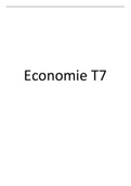 Samenvatting Praktische Economie vwo6: Economische Groei, Risico & Rendement, HVT