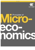 Test Bank Principles of Microeconomics 1st Edition by OpenStax