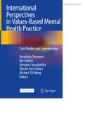 International Perspectives in Values-Based Mental Health Practice - Case Studies and Commentaries (S