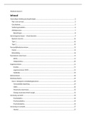 College aantekeningen medische kennis  (J1S4)  Leerboek psychiatrie voor verpleegkundigen, ISBN: 9789036813112