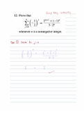 Discrete Mathematics - Mathematical Induction Example