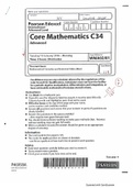 (Solved) C34 (Jan 16) - IAL Past Papers