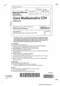 (Solved) C34 (Jan 14) - IAL Past Papers