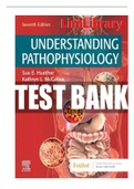 BIOL MISC Understanding Pathophysiology 7th Edition Test Bank