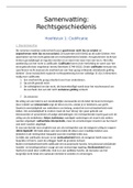Samenvatting rechtsgeschiedenis: hoofdstukken uit de Europese codificatiegeschiedenis
