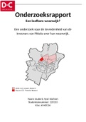 Onderzoeksrapport Woonwijk Pittelo