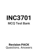 INC3701 - MCQ TestBANK (2022) 