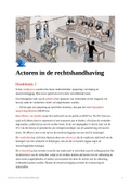 Samenvatting Boom studieboeken criminologie - Actoren in de strafrechtspleging, ISBN: 9789462360297 Actoren In De Rechtshandhaving (R_ACTOR16)