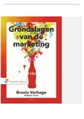 Uitgebreide samenvatting voor vak Marketing 2022, Communicatie Hogeschool van Arnhem en Nijmegen. Grondslagen van Marketing, Druk: 9. Marjolein Visser en Bronis Verhage.