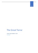 AQA A Level History Depth Study Notes - Russia: The Great Terror