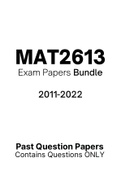 MAT2613 (ExamPACK, QuestionPACK, Tut201 Letters)