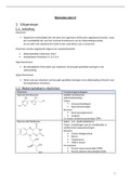 samenvatting biomoleculen 2, hoofdstuk 1 tot en met 10