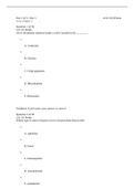 BIOL 250  Quiz 1, Quiz 2, Quiz 3, Quiz 4, Quiz 5,) BIOL 250 Comprehensive Final Exam