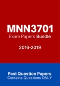 MNN3701 (NOtes, ExamPACK, and Exam Questions )