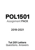 POL1501 - Combined Tut201 Letters (2019-2021)