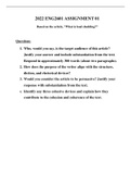 2022 ENG2601 assignment 01 solutions