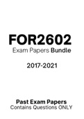 FOR2602  - Exam Questions PACK (2017-2021)