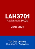 LAH3701 - Combined Tut201 Letters (2018-2022)
