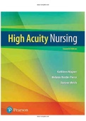 High Acuity Nursing 7th Edition by Wagner Pierce Welsh Test Bank