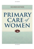 Test Bank for Primary Care Of Women 2nd Edition Hackley by Kriebs ISBN-13: 9781284045970 |COMPLETE TEST BANK |Guide A+.