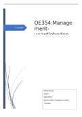 Oe354 Management vaardigheden
