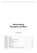 Samenvatting, UvA Education And Work (7332A005AY)