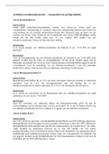 Complete hoorcollegeaantekeningen en uitwerkingen van alle voorschreven jurisprudentie Arbeidsovereenkomstenrecht