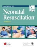 Textbook of Neonatal Resuscitation NRP 7th Edition 2024 latest update by Gary M. Weiner