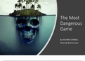 Notes on The Most Dangerous Game - By RICHARD CONNELL