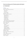 TUSSENTOETS: College Aantekeningen en Grasple Samenvattingen - Kennismaken met Onderzoeksmethoden en Statistiek (201800051) - Introduction to and Application of Research Methods and Statistics, ISBN: 9781324024293