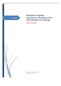 Test Bank for Cognitive Neuroscience, The Biology of the Mind 5th Edition by Gazzaniga