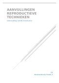 SMV reproductieve geneeskunde UA, keuzeonderwijs 2021/2022